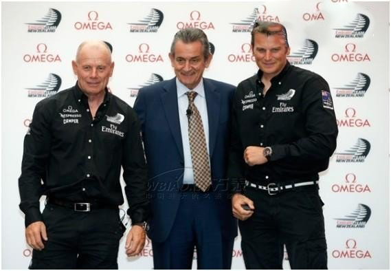 Orologio subacqueo Omega Seamaster Emirates Team New Zealand Messaggio