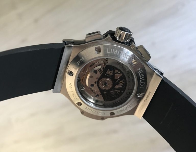 Caso Hublot Aero Bang Indietro